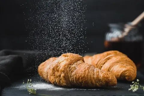 Assorted fresh bakery pastries